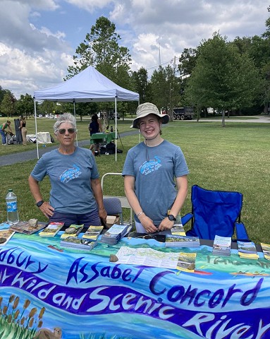 River Ambassadors at a tabling event.